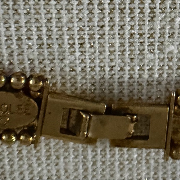 Carol Lee Vintage Elegant Gold Beaded Rope Necklace - Women Jewelry - Picture 3 of 5